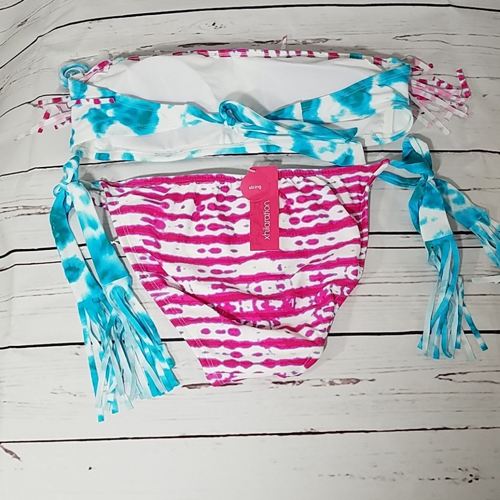 Xhiliration bikini bottom and top size Lg - Picture 2 of 3